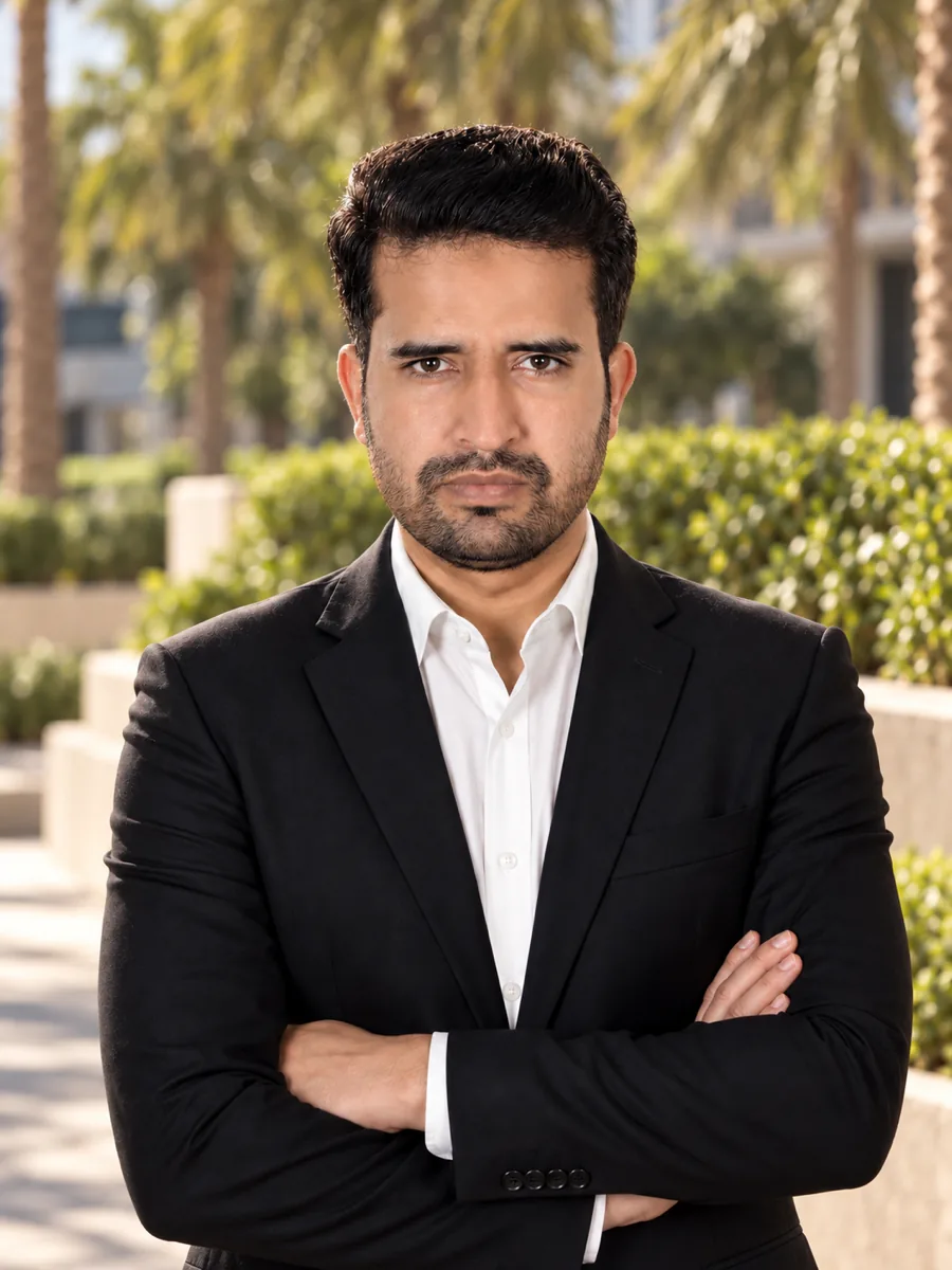 Retrato de Muhammad Saleem